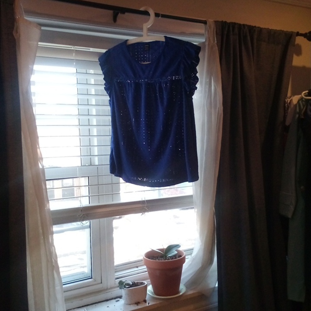 Electric blue brand new shein extra large t shirt